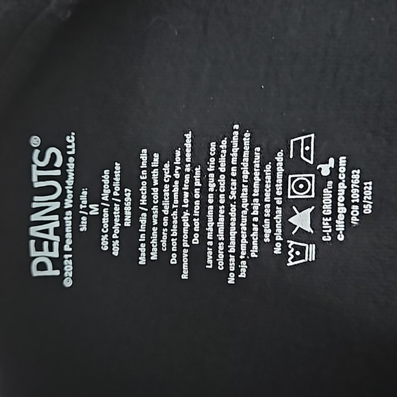Peanuts cropped graphic tee - Picture 2 of 2